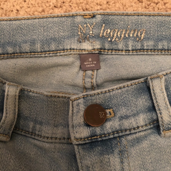 NY&C Skinny Jean Leggings - Picture 2 of 2